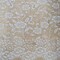 1 Yard Floral Off White Lace 95% Polyester 5% Nylon Fabric for Apparel and Crafts 56/57 Inch Width